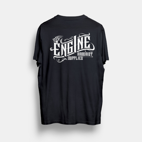 ENGINE ARBORIST SUPPLIES TYPE A 6.2オンス プレミアム ハーフスリーブ Tシャツ